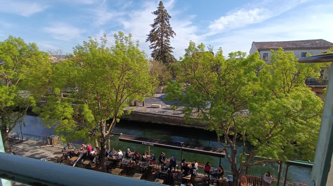 Vue Imprenable Sur La Sorgue Daire LʼIsle-sur-la-Sorgue Dış mekan fotoğraf